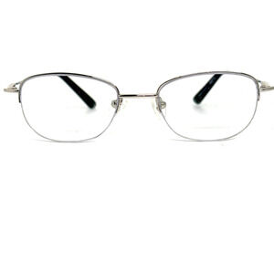 ZENNI‎ Eyeglasses Frames Womens Silver Half Rim full RIm H16913